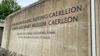 Caerleon Roman Fortress amp Baths  Including Caerleon Wood Sculptures [upl. by Gerladina]