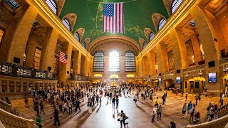 Walking Tour of Grand Central Terminal — New York City 【4K】🇺🇸 [upl. by Irak]